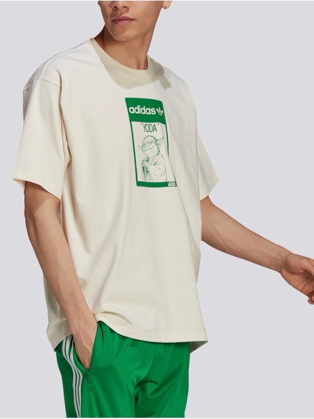 Adidas Originals Star Wars Yoda T-Shirt Men's Sz S